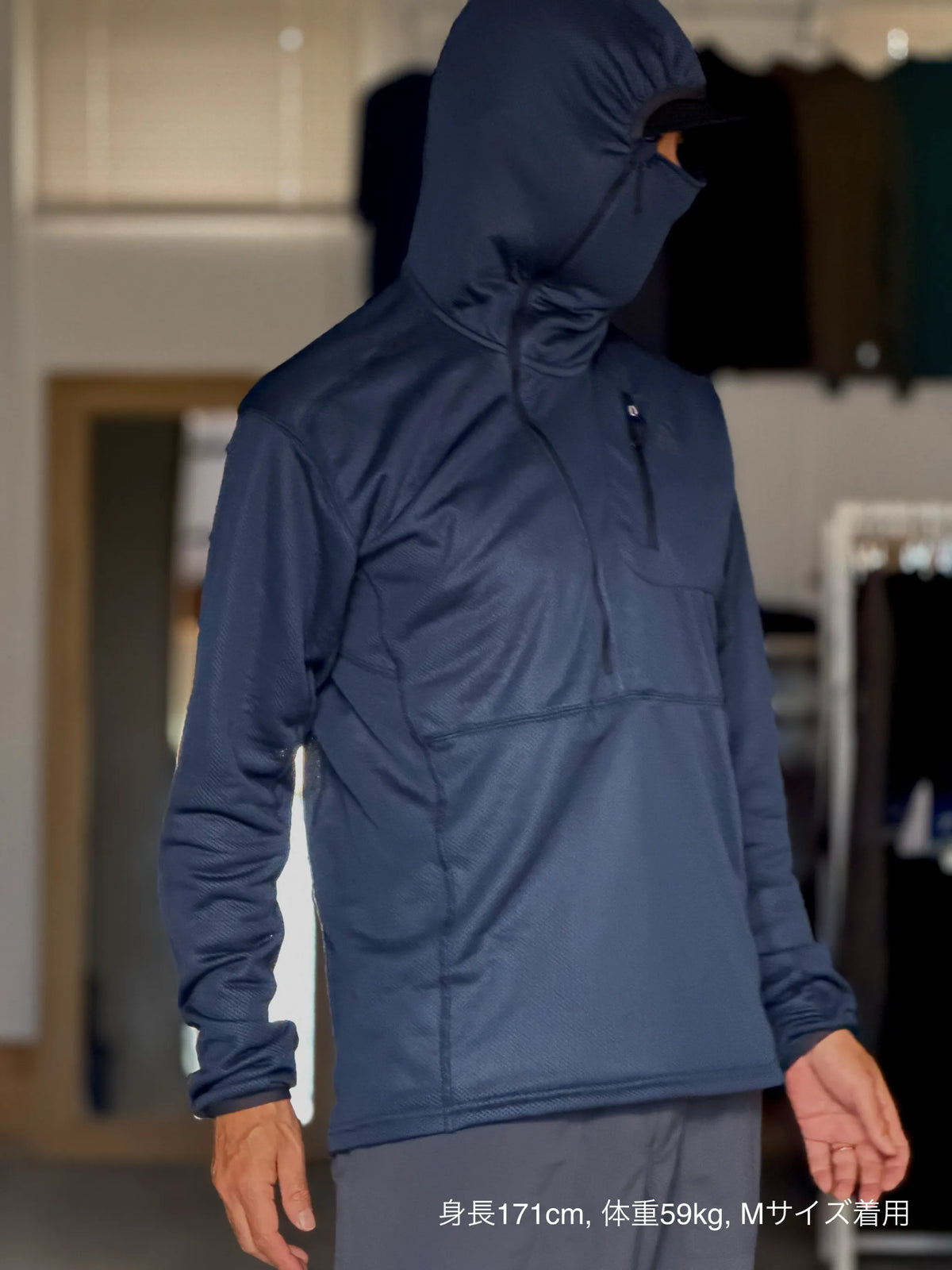 ADRIFT HALF ZIP HOODY 2.0