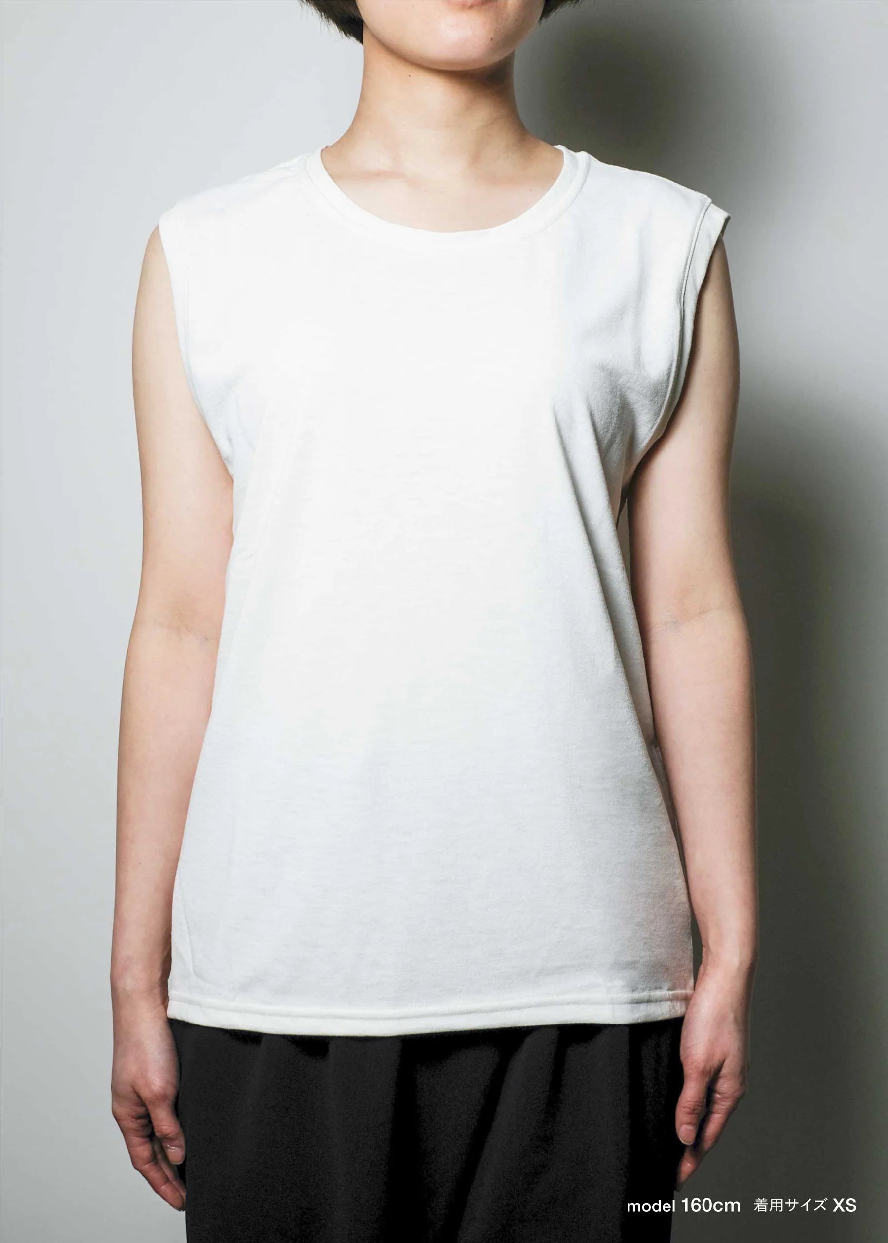 DRYCOTTONY スリーブレスTシャツ
