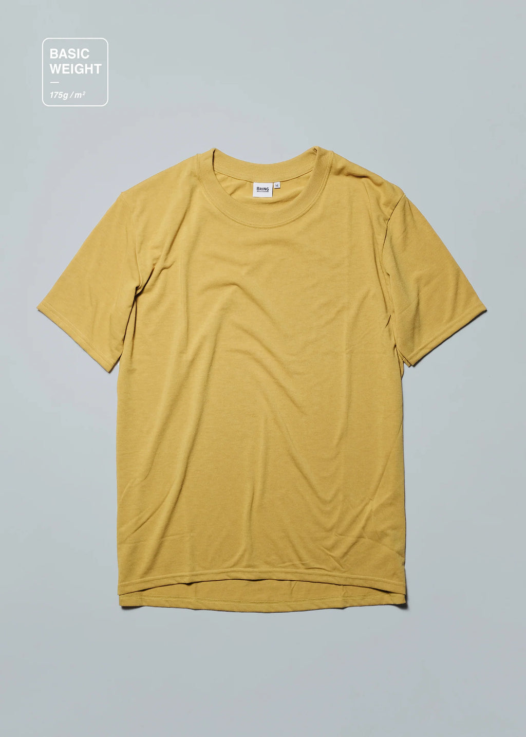 DRYCOTTONY ベーシックTシャツ COYOTE YELLOW