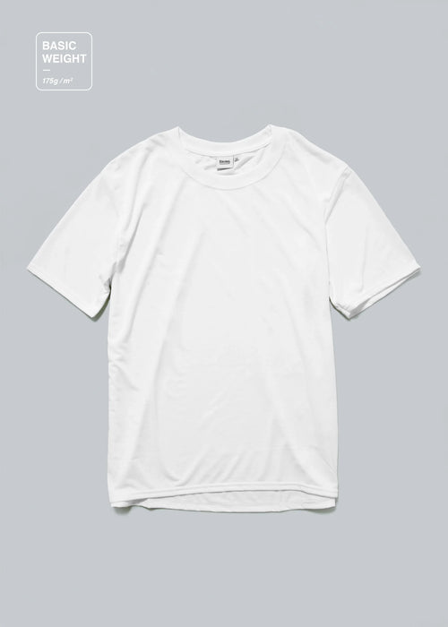 DRYCOTTONY ベーシックTシャツ WHITE