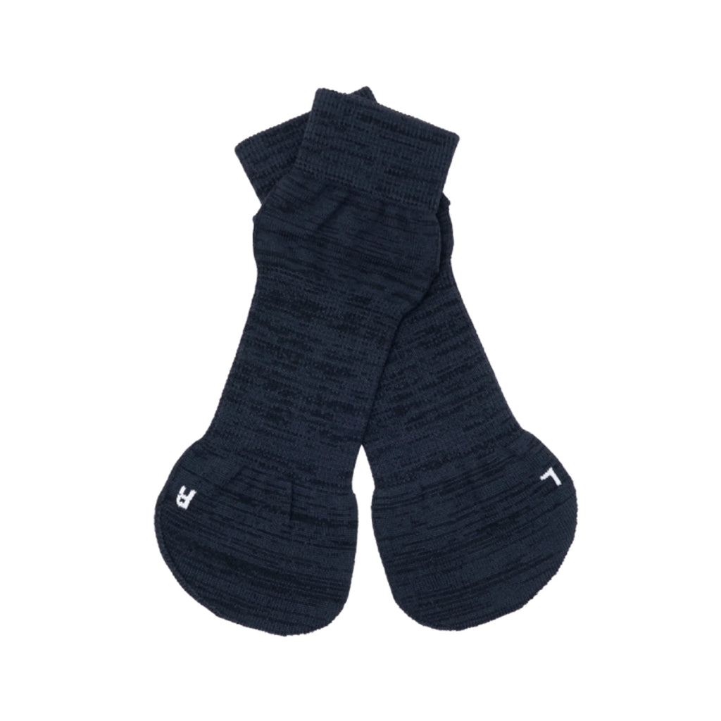 YUBI SOCKS_Natural Shape Quarter Crew Axio Wool