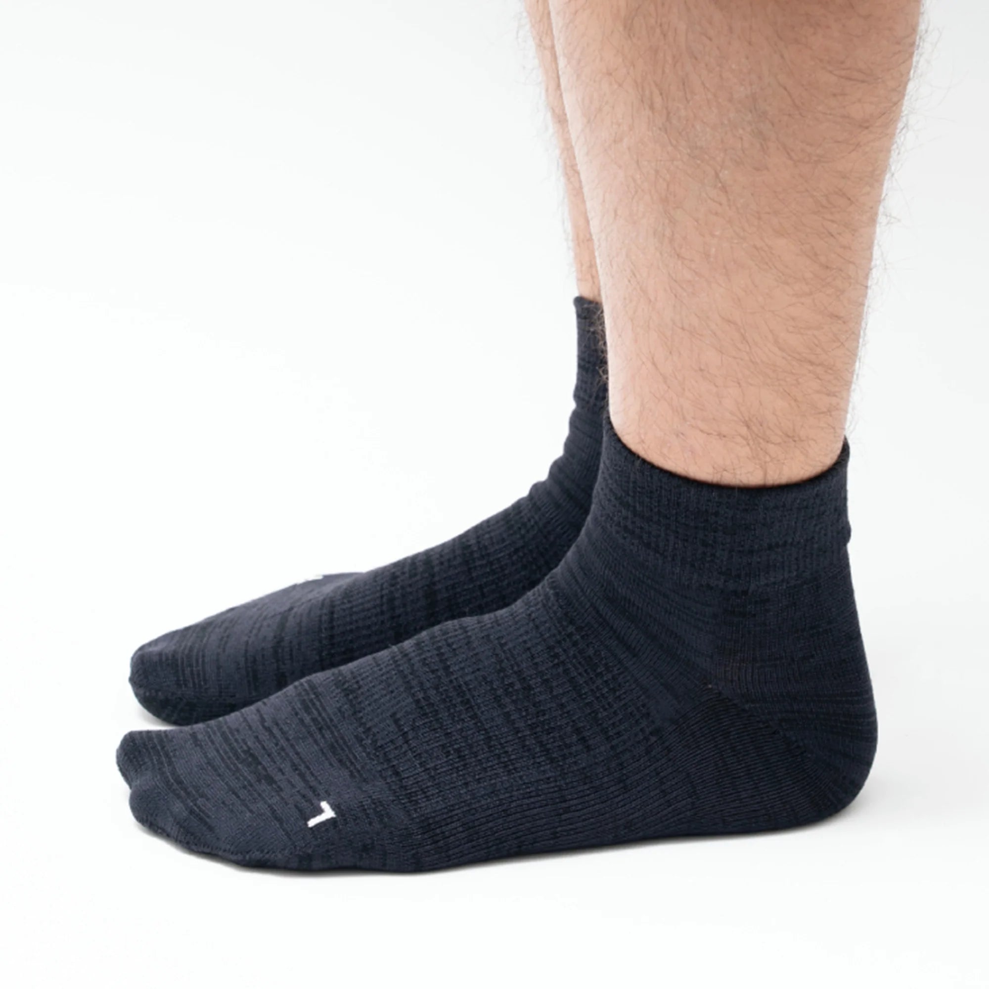 Natural Shape Quarter Crew Axio Wool