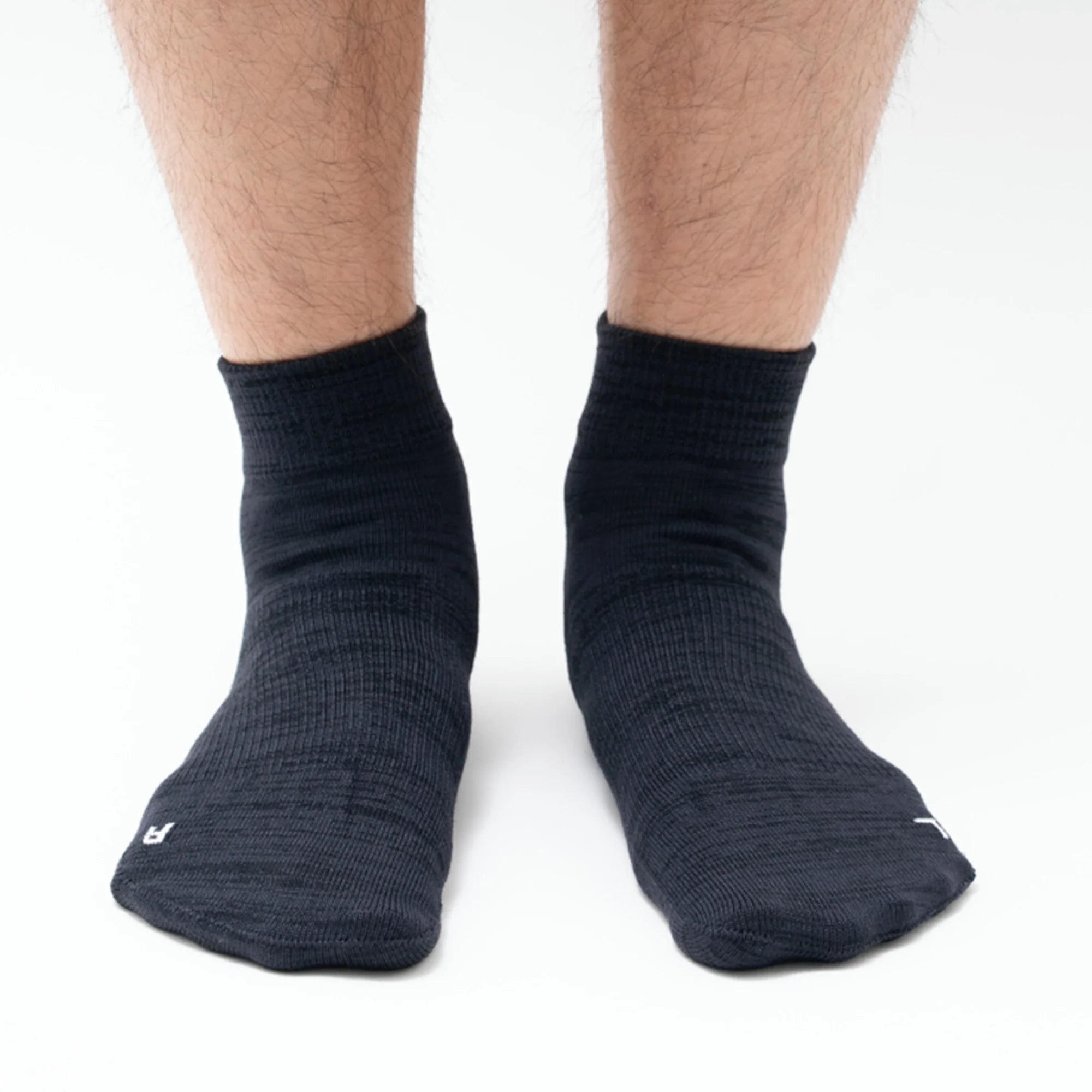 Natural Shape Quarter Crew Axio Wool