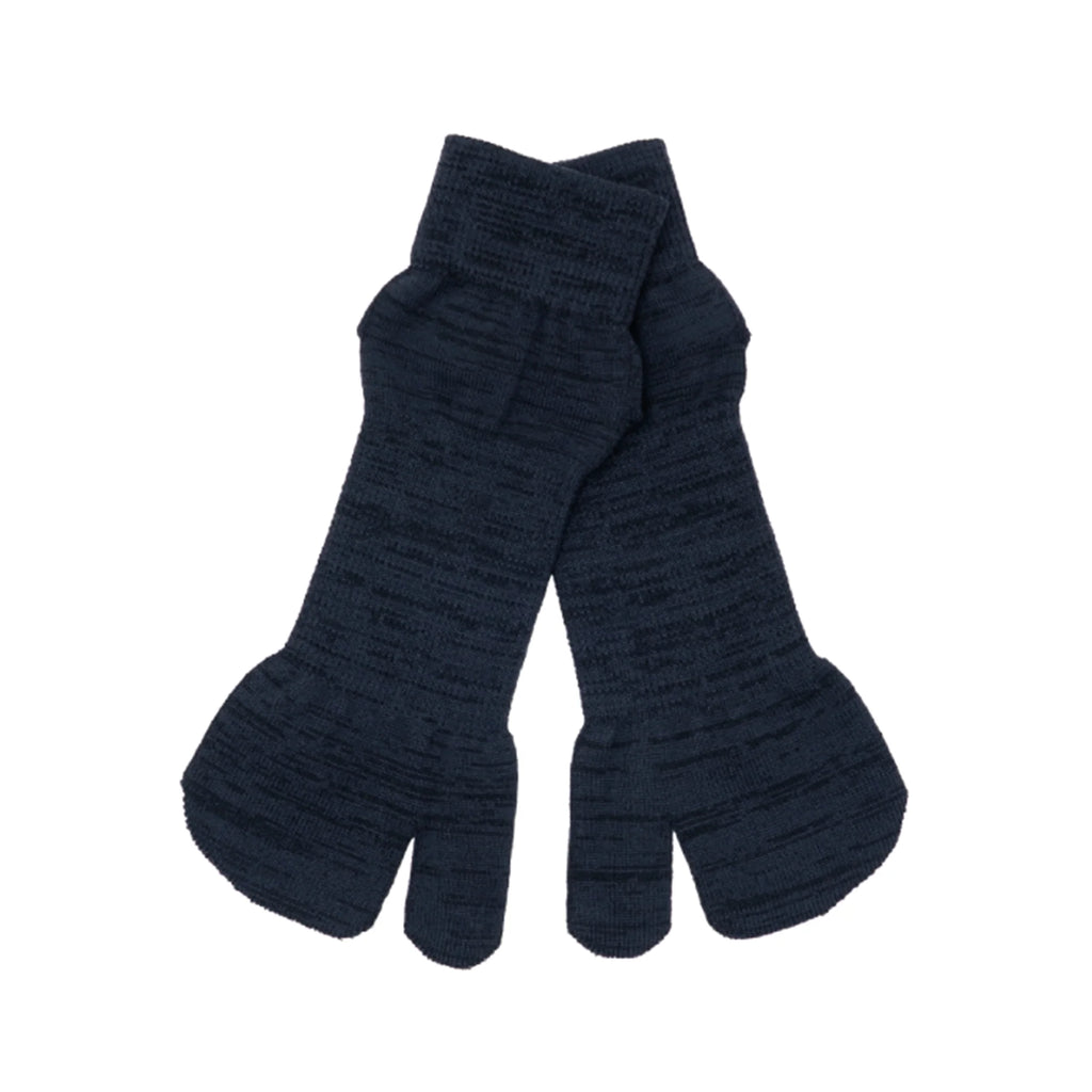 YUBI SOCKS_Tabi Quarter Crew Axio Wool