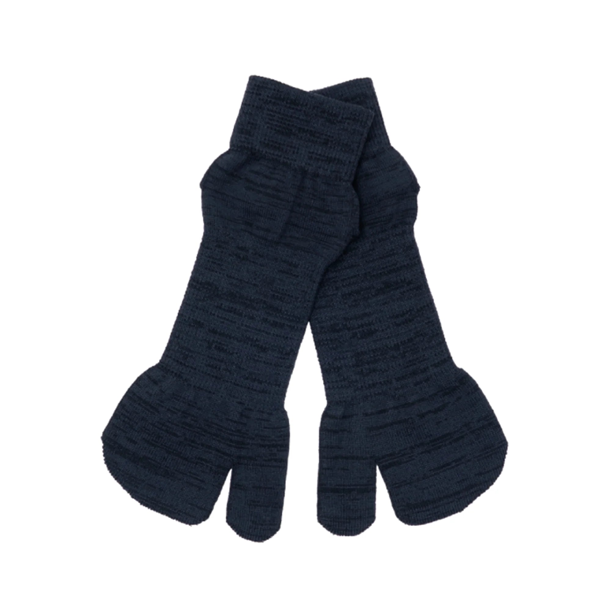 YUBI SOCKS_Tabi Quarter Crew Axio Wool