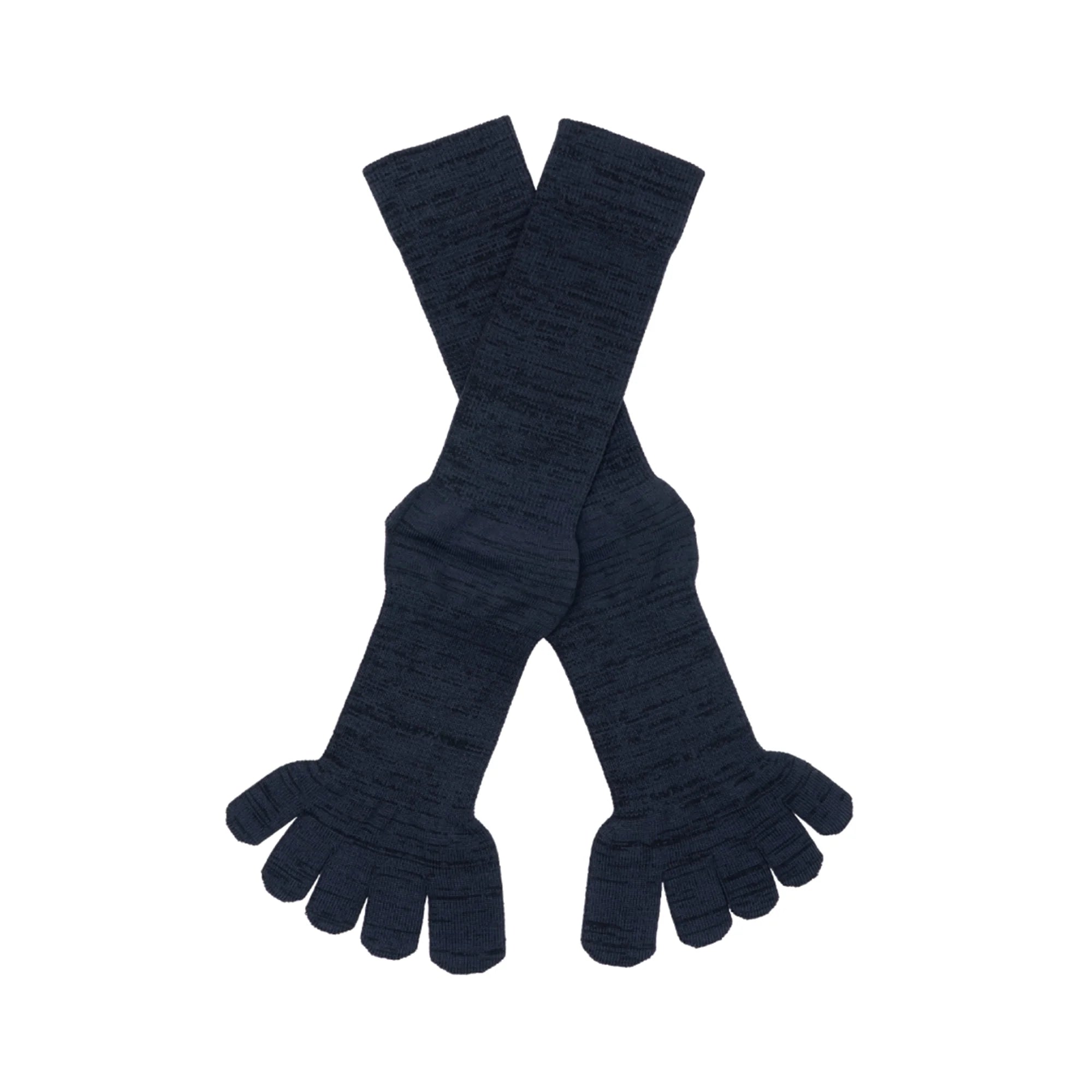 YUBI SOCKS_Toe Socks Crew Axio Wool