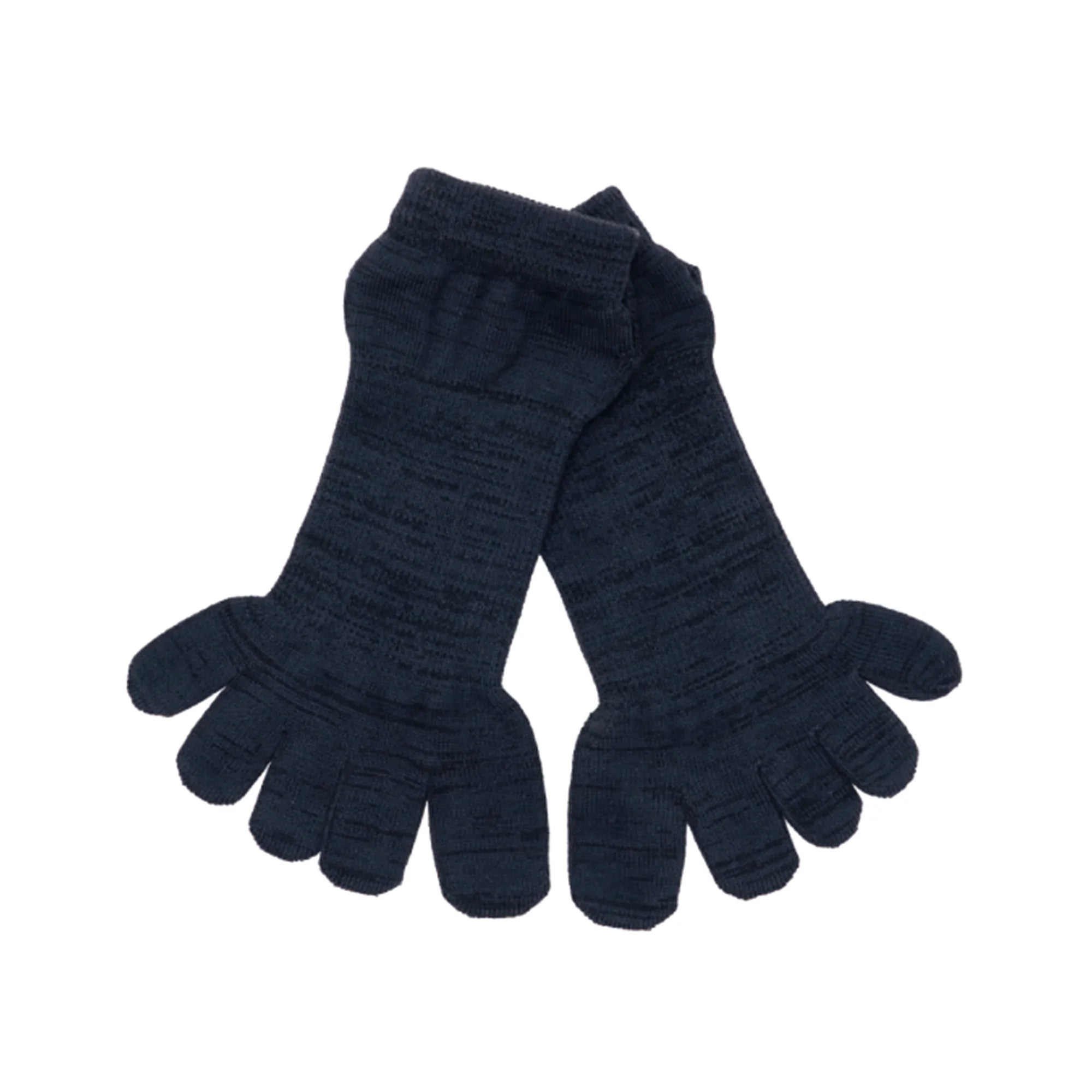 YUBI SOCKS_Toe Socks Mini Crew Axio Wool