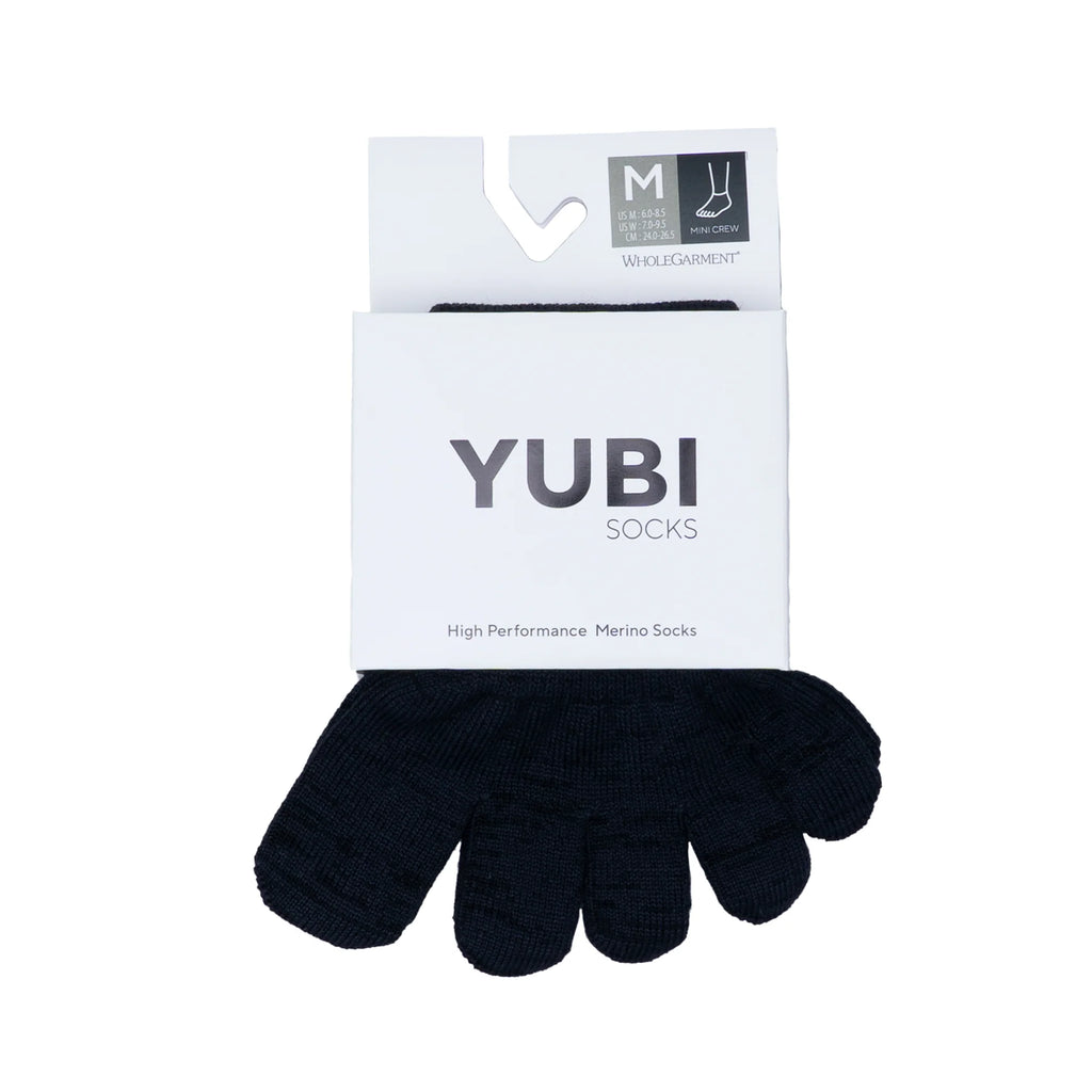 Toe Socks Mini Crew Axio Wool
