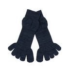 YUBI SOCKS_Toe Socks Quarter Crew Axio Wool